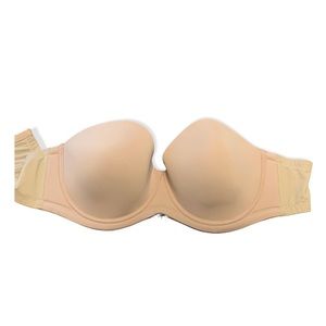 Delimira Strapless Bra 42DD Natural
